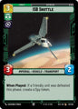 Star Wars Unlimited Secrets of Power ISB Shuttle 83/264 Common Near Mint