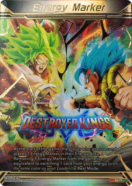 Dragon Ball Super: Masters Prismatic Clash Energy Marker - Destroyer Kings (M-19) M-19 None