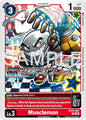Digimon TCG Hackers' Slumber Musclemon BT23-007 C Common