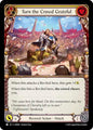 Flesh and Blood TCG Super Slam Turn the Crowd Grateful (Yellow) SUP050 Common