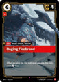 Riftbound: League of Legends Trading Card Game Origins Raging Firebrand #031 Rare Near Mint Foil
