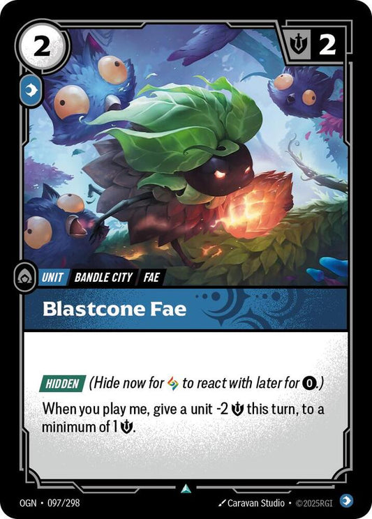 Riftbound: League of Legends Trading Card Game Origins Blastcone Fae #097 Uncommon Near Mint