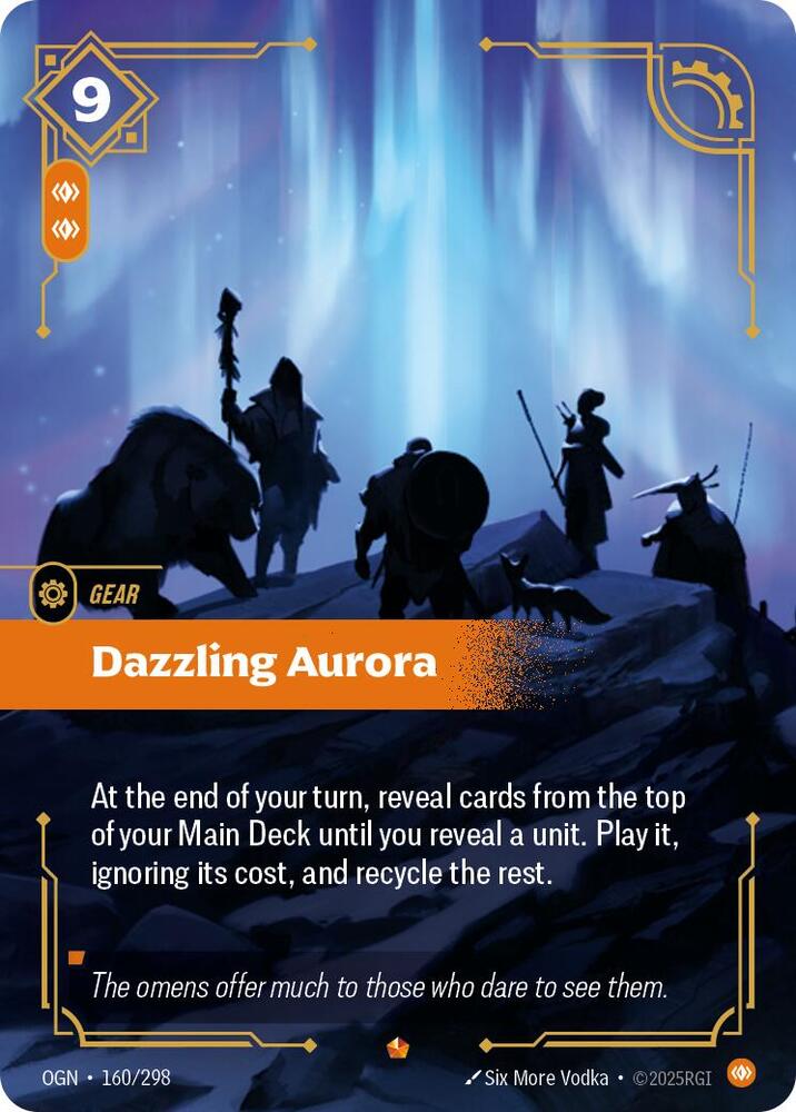 Riftbound: League of Legends Trading Card Game Origins Dazzling Aurora #160 Epic Near Mint Foil