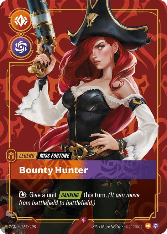 Riftbound: League of Legends Trading Card Game Origins Miss Fortune - Bounty Hunter #267 Rare Near Mint Foil
