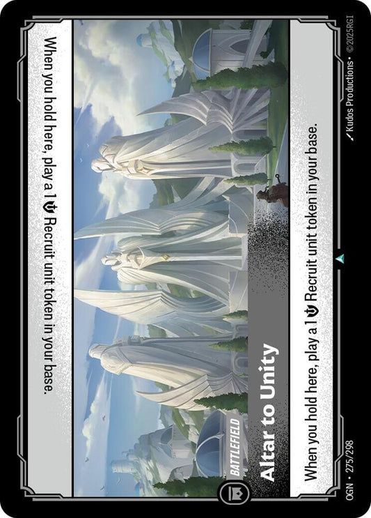 Riftbound: League of Legends Trading Card Game Origins Altar to Unity 275/298 Uncommon