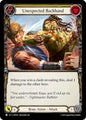 Flesh & Blood TCG Super Slam Unexpected Backhand (Yellow) SUP162 Common Near Mint