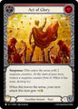 Flesh and Blood TCG Super Slam Act of Glory (Red) SUP195 Common