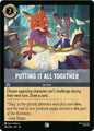 Lorcana TCG Whispers in the Well Putting It All Together 196/204 Common Near Mint