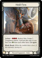 Flesh & Blood TCG Super Slam Hold Firm SUP018 Common Near Mint