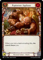 Flesh & Blood TCG Super Slam Rapturous Applause (Red) SUP043 Common Near Mint Rainbow Foil