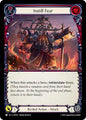 Flesh & Blood TCG Super Slam Instill Fear (Red) SUP107 Common Near Mint Rainbow Foil
