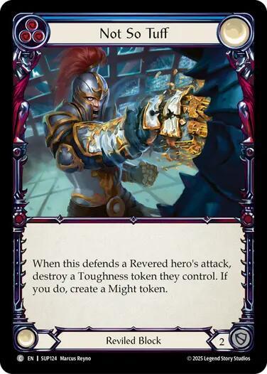 Flesh and Blood TCG Super Slam Not So Tuff SUP124 Common