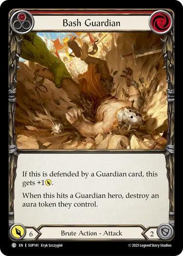 Flesh & Blood TCG Super Slam Bash Guardian SUP141 Common Near Mint
