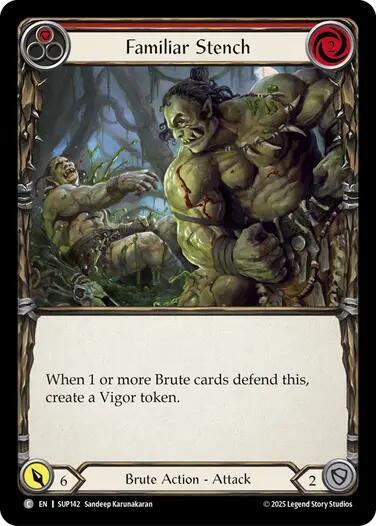 Flesh & Blood TCG Super Slam Familiar Stench SUP142 Common Near Mint