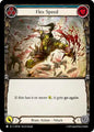 Flesh and Blood TCG Super Slam Flex Speed (Blue) SUP148 Common