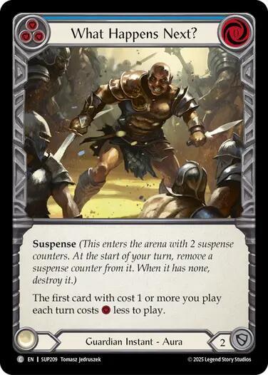 Flesh and Blood TCG Super Slam What Happens Next? SUP209 Common