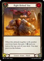 Flesh and Blood TCG Super Slam Right Behind You (Red) SUP233 Common