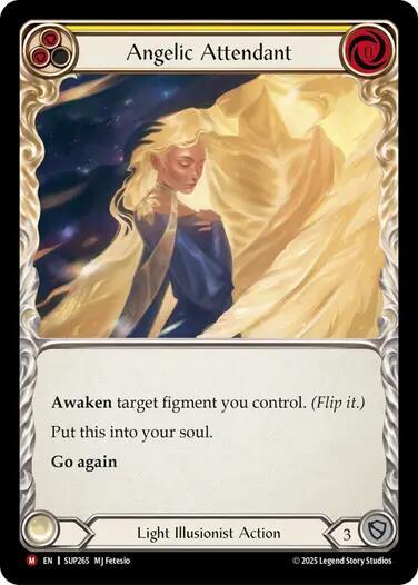 Flesh and Blood TCG Super Slam Angelic Attendant SUP265 Majestic