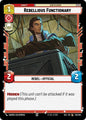 Star Wars Unlimited Secrets of Power Rebellious Functionary 146/264 Common Near Mint