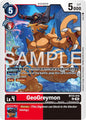 Digimon Card Game Hackers' Slumber GeoGreymon BT23-010 C Common Near Mint
