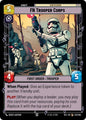 Star Wars Unlimited Secrets of Power FN Trooper Corps 243/264 Common Near Mint
