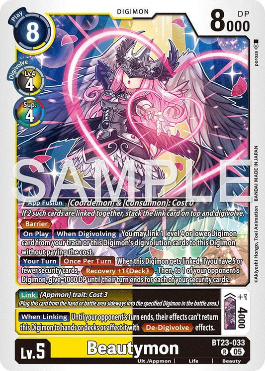 Digimon TCG Hackers' Slumber Beautymon