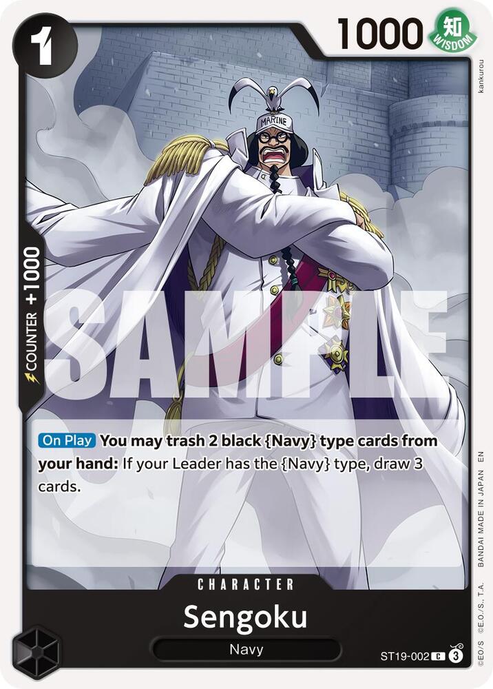 One Piece Card Game Premium Booster -The Best- Vol. 2 Sengoku - ST19-002 (Reprint) ST19-002 C Near Mint