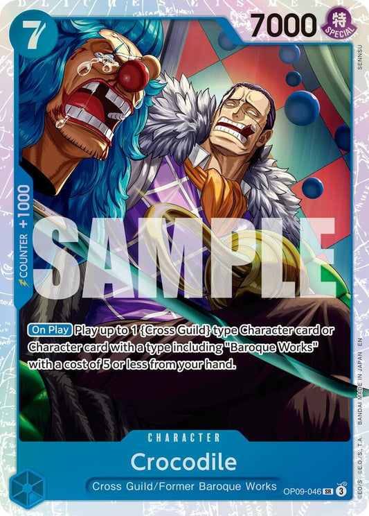 One Piece Card Game Premium Booster -The Best- Vol. 2 Crocodile - OP09-046 (Reprint) OP09-046 SR