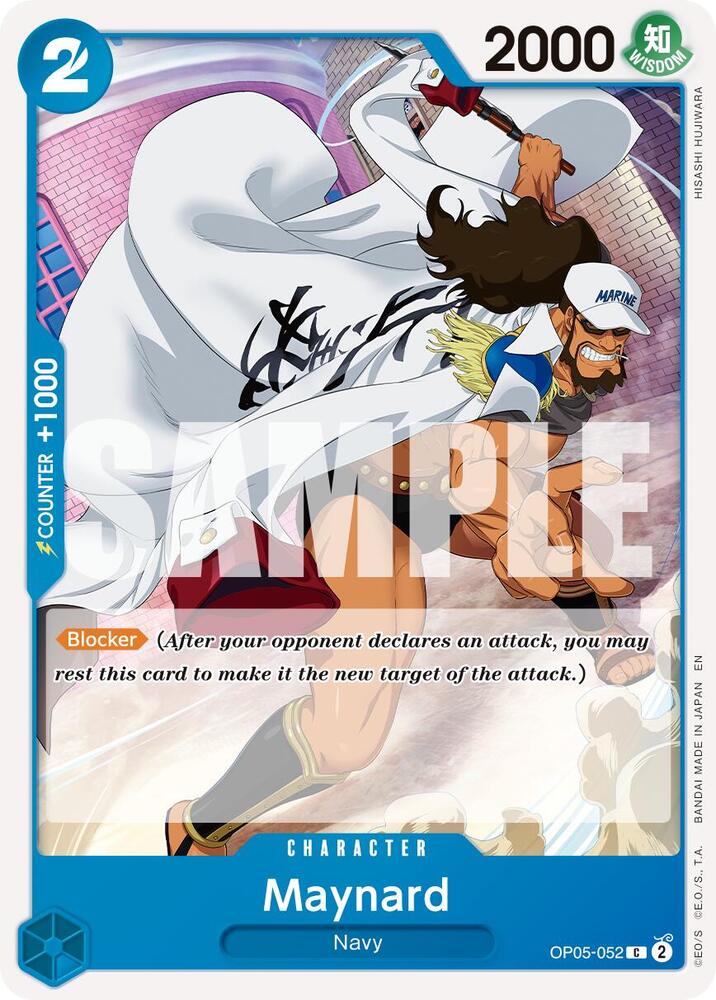 One Piece Card Game Premium Booster -The Best- Vol. 2 Maynard (Reprint) OP05-052 C Near Mint