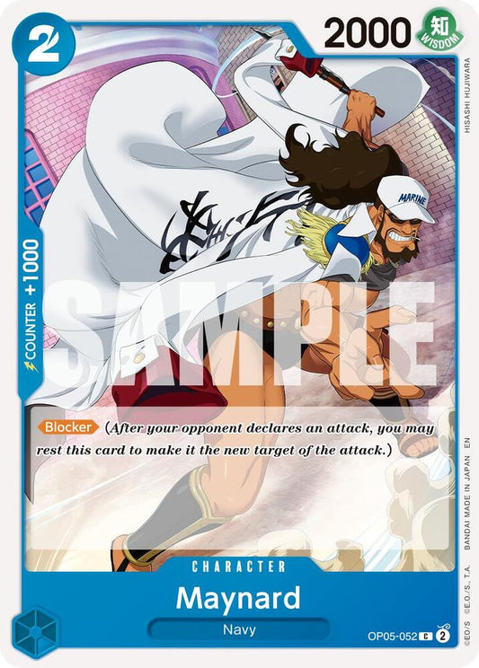 One Piece Card Game Premium Booster -The Best- Vol. 2 Maynard (Reprint) OP05-052 C Near Mint