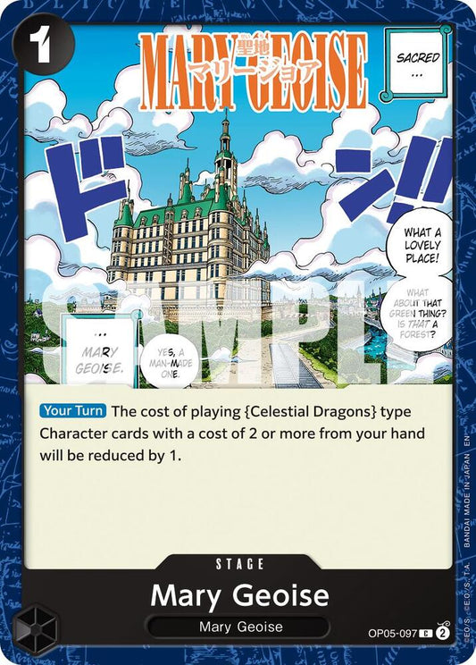 One Piece Card Game Premium Booster -The Best- Vol. 2 Mary Geoise (Reprint) OP05-097 C