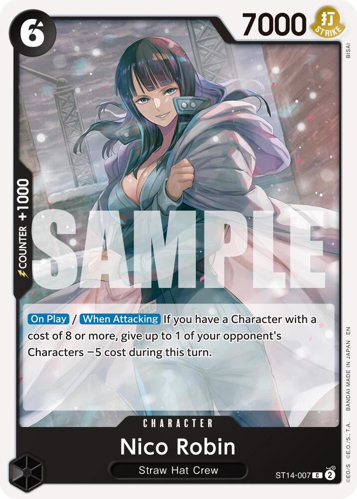 One Piece Card Game Premium Booster -The Best- Vol. 2 Nico Robin - ST14-007 (Reprint) ST14-007 C