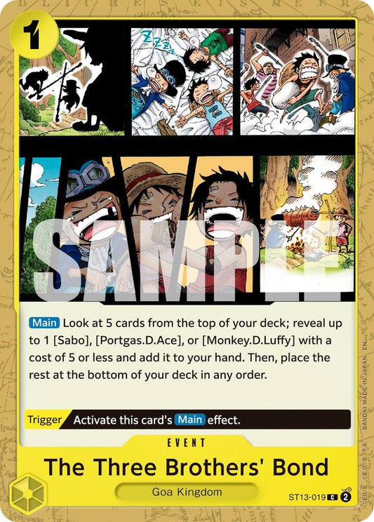 One Piece Card Game Premium Booster -The Best- Vol. 2 The Three Brothers' Bond (Reprint) ST13-019 C
