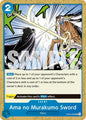 One Piece Card Game Premium Booster -The Best- Vol. 2 Ama no Murakumo Sword (Reprint) OP06-056 UC