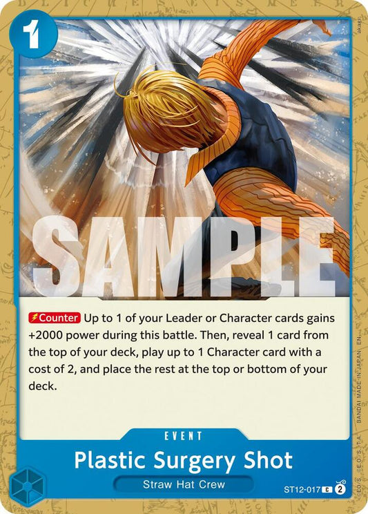 One Piece Card Game Premium Booster -The Best- Vol. 2 Plastic Surgery Shot - ST12-017 (Reprint) ST12-017 C