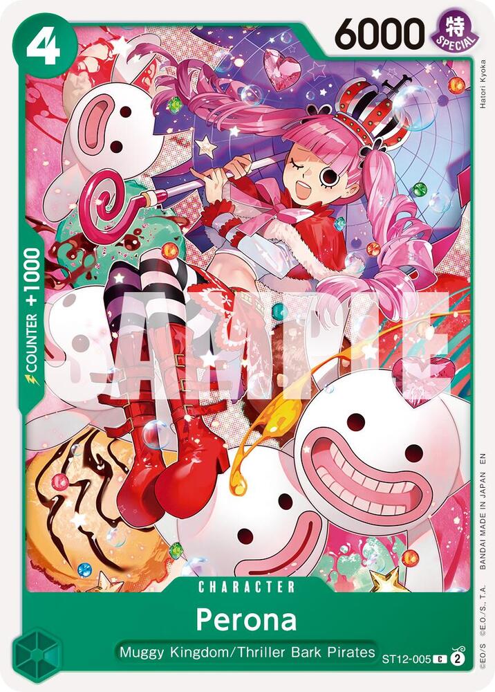 One Piece Card Game Premium Booster -The Best- Vol. 2 Perona (Reprint) ST12-005 C Near Mint
