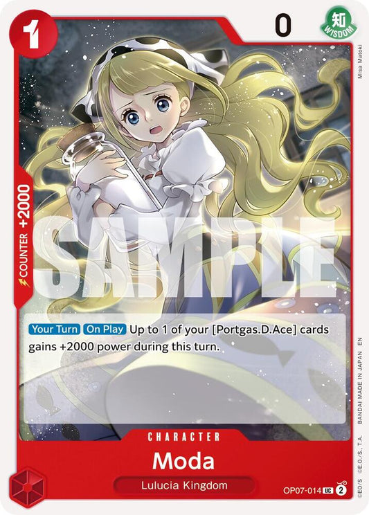 One Piece Card Game Premium Booster -The Best- Vol. 2 Moda (Reprint) OP07-014 UC Near Mint