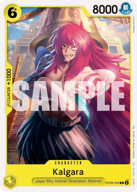 One Piece Card Game Premium Booster -The Best- Vol. 2 Kalgara (Reprint) OP08-099 C