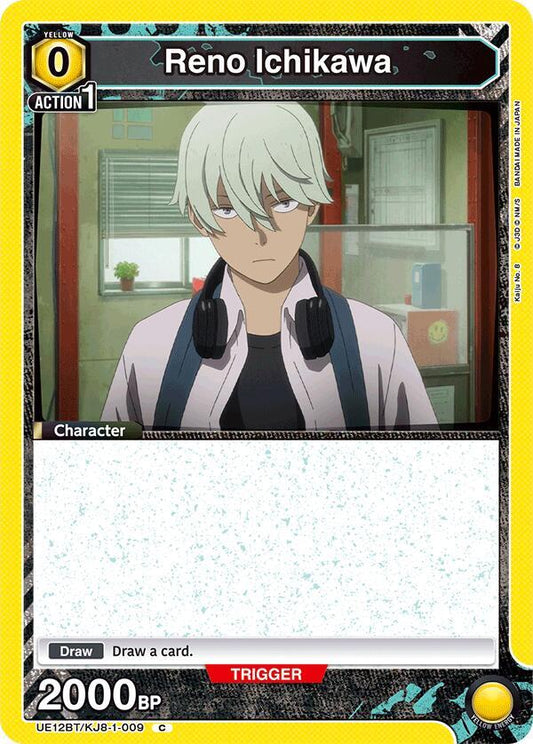 Union Arena UE12BT: Kaiju No. 8 Reno Ichikawa (009) UE12BT/KJ8-1-009 Common Near Mint