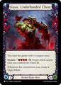 Flesh & Blood TCG Super Slam Kayo, Underhanded Cheat // Kayo, Strong-arm SUP063//SUP064 Basic Near Mint
