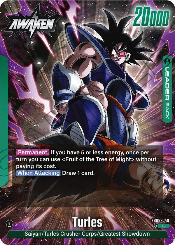 Dragon Ball Super: Fusion World Saiyan's Pride Turles - FB08-049 FB08-049 Leader Near Mint