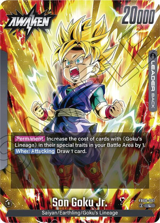 Dragon Ball Super: Fusion World Saiyan's Pride Son Goku Jr. - FB08-097 FB08-097 Leader Near Mint