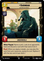 Star Wars Unlimited Secrets of Power Garindan - Information Broker 186/264 Uncommon Near Mint