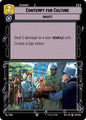 Star Wars Unlimited Secrets of Power Contempt for Culture 246/264 Common Near Mint