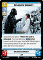 Star Wars Unlimited Secrets of Power Diplomatic Immunity 52/264 Uncommon Near Mint