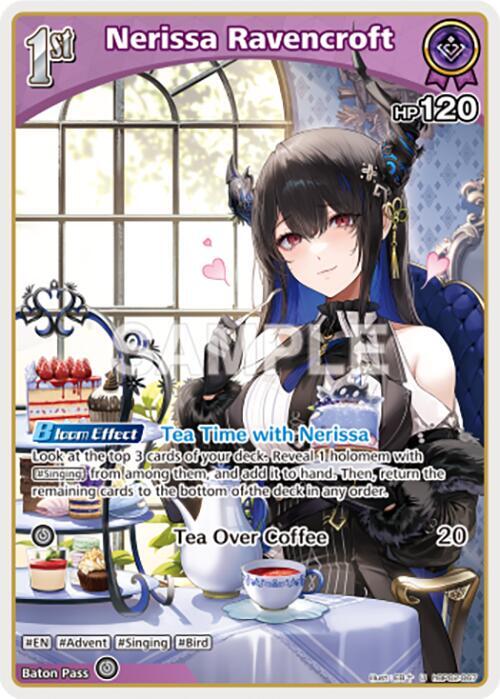 hololive OFFICIAL CARD GAME Quintet Spectrum Nerissa Ravencroft (U) hBP02-067 Uncommon