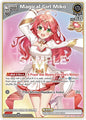 hololive OFFICIAL CARD GAME Quintet Spectrum Magical Girl Miko (R) hBP02-069 Rare Near Mint Foil