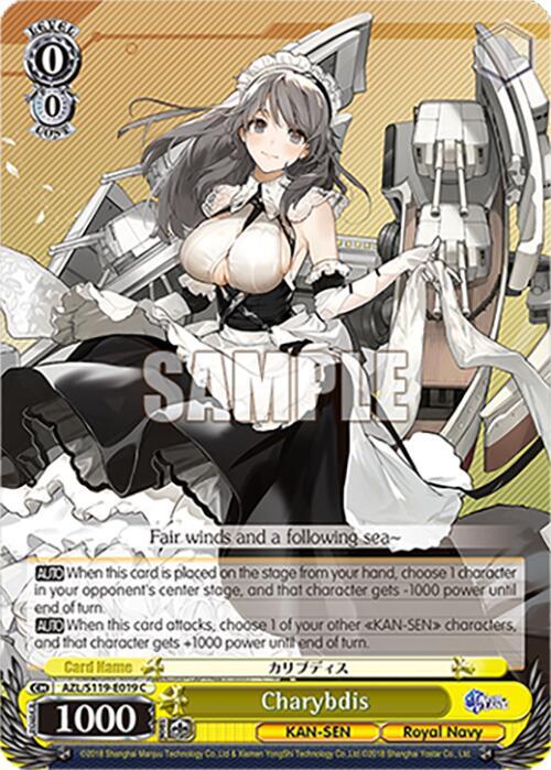 Weiss Schwarz Azur Lane Vol. 2 Charybdis AZL/S119-E019 C Common Near Mint