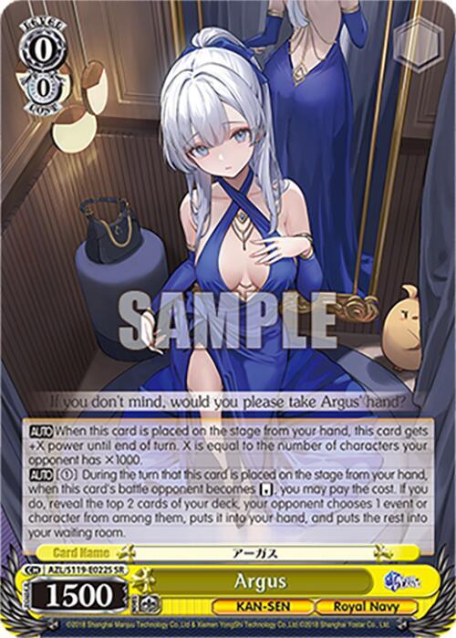 UnknownGame Azur Lane Vol. 2 Unknown Card AZL/S119-E022S SR Super Rare