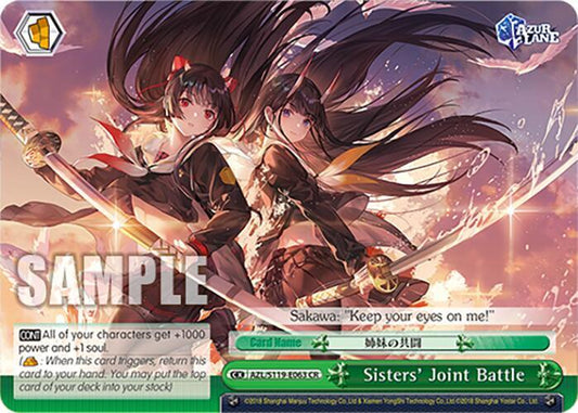 Weiss Schwarz Azur Lane Vol. 2 Sisters' Joint Battle AZL/S119-E063 CR Climax Rare